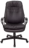 Кресла руководителя - Кресло руководителя Бюрократ T-9950PL черный эко.кожа крестовина пластик