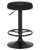 Купить Набор 2 шт Табурет барный DOBRIN BRUNO BLACK, черный велюр (MJ9-101) в интернет-магазине КупиКресла.ру