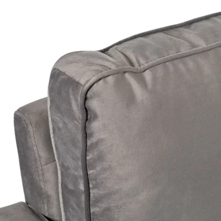 Купить Диван Scott двухместный серый по низкой цене