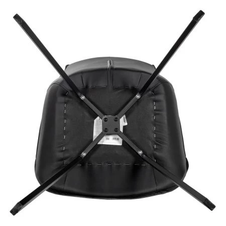 Купить Стул Soft серо-голубой с чёрным, рогожка в интернет-магазине КупиКресла.ру