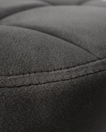 Купить Табурет барный DOBRIN BRUNO, серый велюр (MJ9-75) по выгодной цене для кафе, ресторанов и кухни