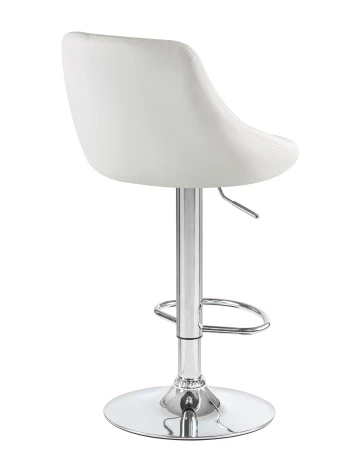 Купить Стул барный DOBRIN LOGAN, белый по выгодной цене для кафе, ресторанов и кухни