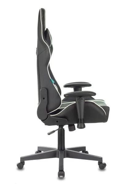 Кресло игровое Zombie A4 черный/белый искусственная кожа с подголов. крестовина пластик | Купить в КупиКресла.ру