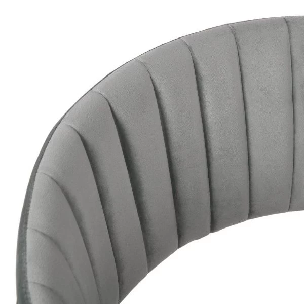 Купить Стул Turin серый с золотыми ножками по низкой цене