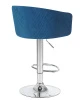 Купить Стул барный DOBRIN DARCY, синий велюр (1922-20) по выгодной цене для кафе, ресторанов и кухни