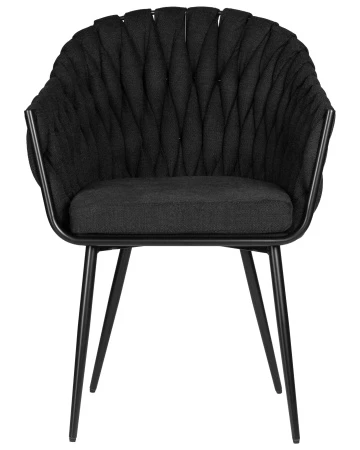 Купить Стул обеденный DOBRIN MATILDA, черная ткань (LAR 275-50) в интернет-магазине КупиКресла.ру