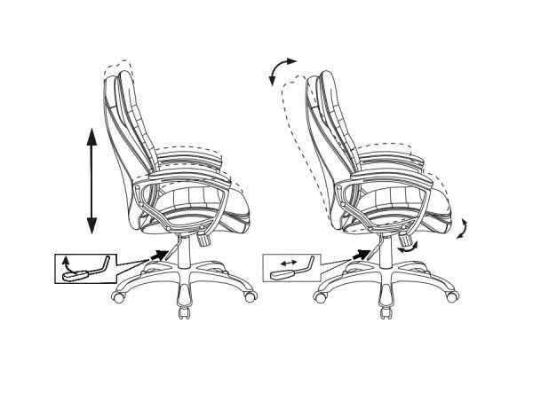 Кресло руководителя Бюрократ T-9950LT черный эко.кожа крестовина пластик | Купить в КупиКресла.ру