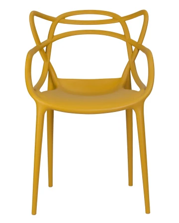 Купить Стул обеденный DOBRIN MASTERS, горчичный (Y-03) по низкой цене