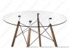 Стол Eames (Эймс) стеклянный