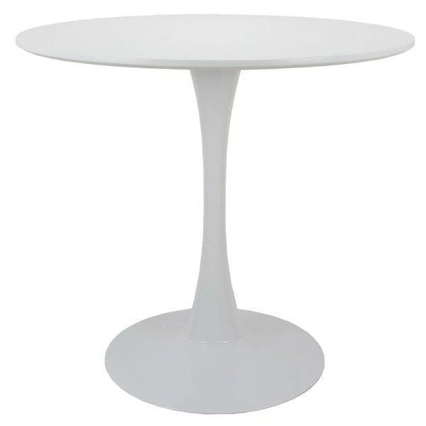 Купить Стол Tulip диам.100см, белый по низкой цене