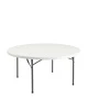 Стол круглый складной пластиковый Кейт 160