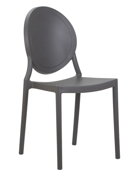 Купить Набор 4 шт Стул обеденный DOBRIN ALBERT, цвет серый по низкой цене