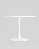 Купить Стол Tulip D100 белый по низкой цене