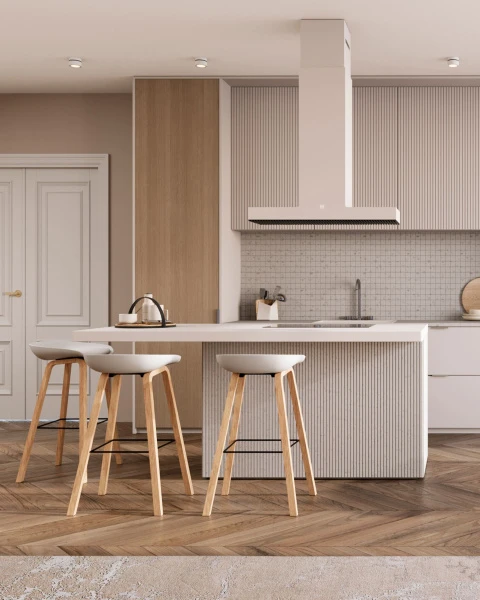 Стул барный LIBRA SOFT БЕЛЫЙ для кафе, ресторанов и кухни