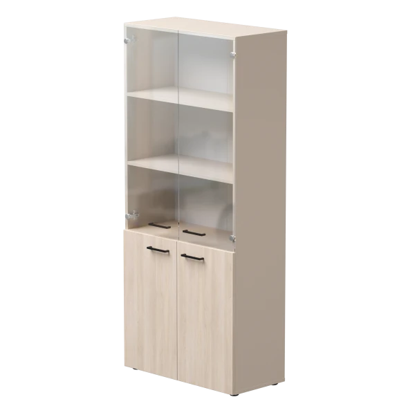 Купить Шкаф комбинированный Everprof EVO (ЭВО) 800х383x1835 Кашемир/Дуб Соната по низкой цене