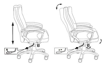 Кресла руководителя - Кресло руководителя Бюрократ CH-868N Fabric черный Light-20 крестов. пластик