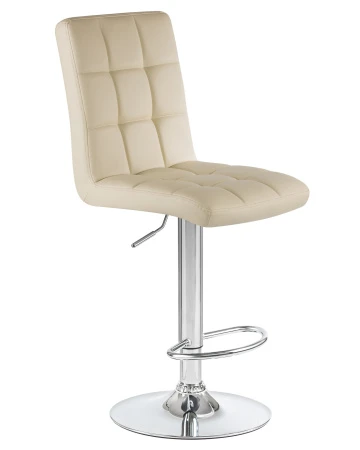 Купить Стул барный DOBRIN KRUGER, кремовый по выгодной цене для кафе, ресторанов и кухни