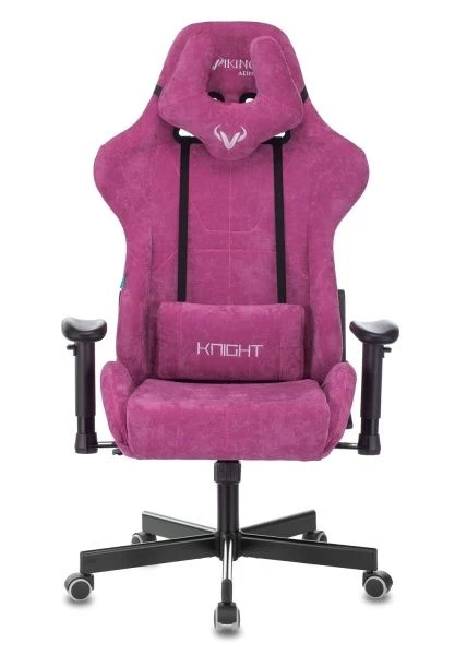 Кресло игровое Zombie VIKING KNIGHT Fabric малиновый Light-15 с подголов. крестовина металл | Купить в КупиКресла.ру