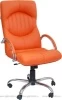 Кресло руководителя Гермес хром