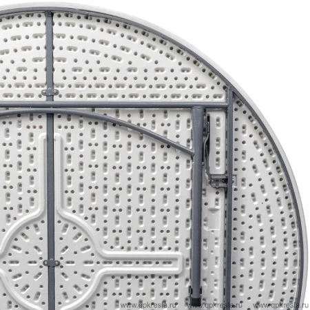 Стол складной круглый 180 Белый