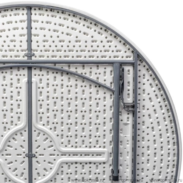 Стол складной круглый 180 Белый