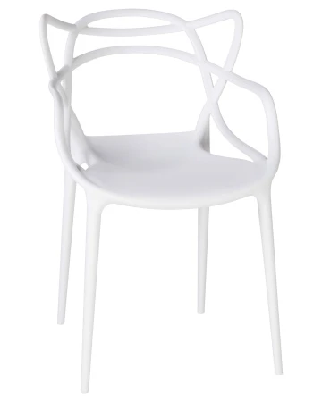 Купить Набор 4 шт Стул обеденный DOBRIN MASTERS, белый (W-02) в интернет-магазине КупиКресла.ру