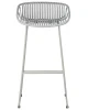 Купить Стул барный DOBRIN FRANK, светло-серый по выгодной цене для кафе, ресторанов и кухни