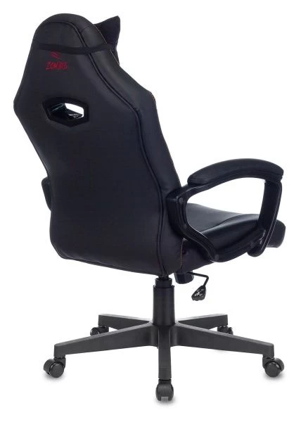 Кресло игровое Zombie HERO JOKER черный/фиолетовый искусственная кожа с подголов. крестовина пластик