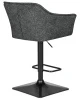 Купить Набор 2 шт Стул барный DOBRIN RALF, серый твид (LEO11) в интернет-магазине КупиКресла.ру