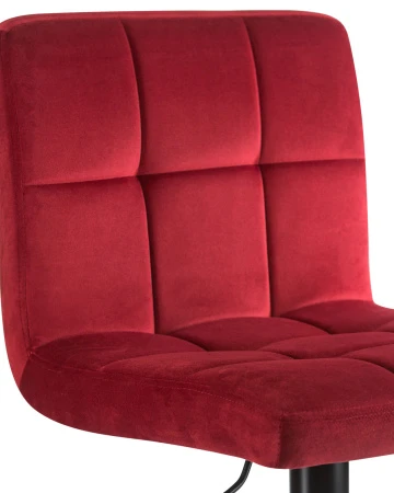 Купить Стул барный DOBRIN DOMINIC, бордо велюр (MJ9-43) по выгодной цене для кафе, ресторанов и кухни