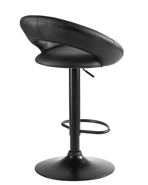 Купить Набор 2 шт Стул барный DOBRIN MIRA BLACK, чёрный по низкой цене