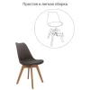 Купить Комплект из 4-х стульев Eames Bon латте в интернет-магазине КупиКресла.ру