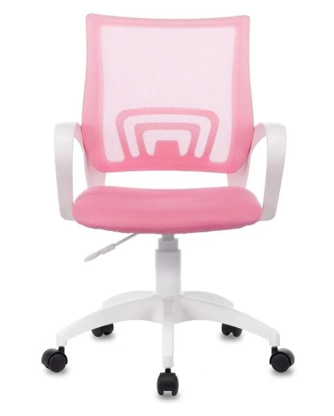Кресло Бюрократ CH-W695NLT розовый TW-06A TW-13A сетка/ткань крестовина пластик пластик белый | Купить в КупиКресла.ру