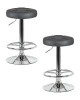 Набор 2 шт Табурет барный DOBRIN BRUNO, серый
