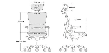 Кресла для геймеров - Кресло компьютерное игровое Cougar ARGO Black-Orange