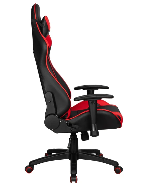 Кресло игровое DOBRIN BRIAN, черно-красная экокожа | Купить в КупиКресла.ру