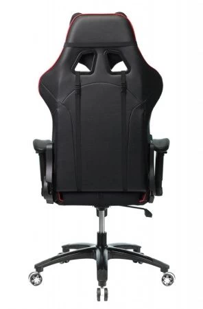 Кресла для геймеров - Кресло игровое Zombie VIKING 4 AERO белый/синий/красный искусст.кожа/ткань с подголов. крестовина пластик