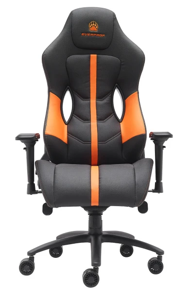 Геймерское кресло Everprof Jaguar (Ягуар) Экокожа Оранжевый | Купить в КупиКресла.ру