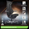 Эргономичные кресла - Эргономичное кресло Everprof Atom Black (Атом Блэк) Сетка Черный