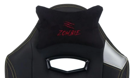 Кресла для геймеров - Кресло игровое Zombie HERO JOKER черный/фиолетовый искусственная кожа с подголов. крестовина пластик