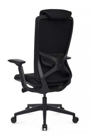 Эргономичные кресла - Кресло Gemini EGE-002A Черный пластик/Черный