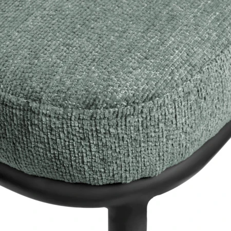 Купить Стул Lucas 2 шалфей шенилл с чёрными ножками по низкой цене