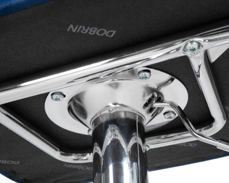 Купить Стул барный DOBRIN CHARLY, синий велюр (MJ9-117) по выгодной цене для кафе, ресторанов и кухни