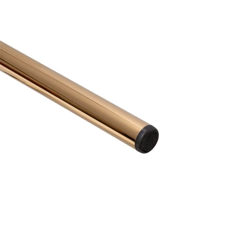 Купить Стул полубарный Elle кремовый с золотыми ножками по выгодной цене для кафе, ресторанов и кухни