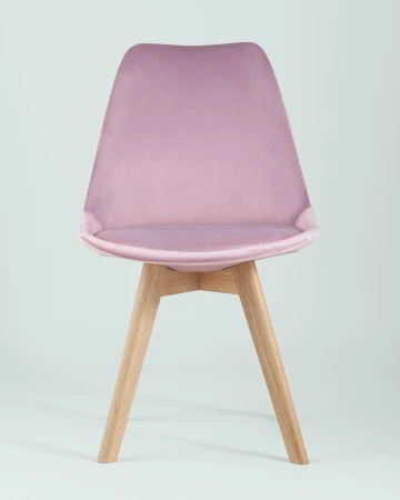 Купить Стул FRANKFURT велюр розовый по низкой цене