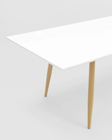 Купить Стол обеденный Стокгольм раскладной 160-220*90 белый по низкой цене