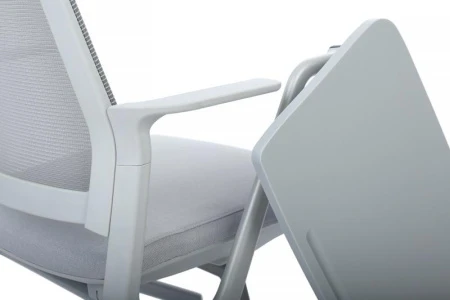 Кресло с пюпитром Moby D2002TN Серый для посетителей и сотрудников фото