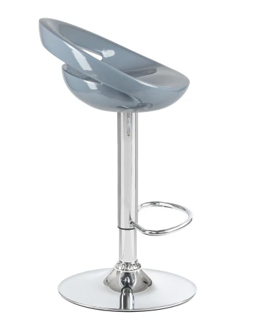 Купить Стул барный DOBRIN DISCO, серый по выгодной цене для кафе, ресторанов и кухни