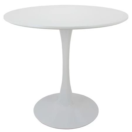 Купить Стол Tulip диам. 90см, белый по низкой цене