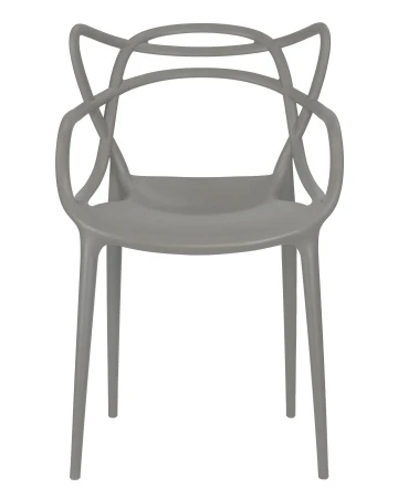 Купить Стул обеденный DOBRIN MASTERS, светло-серый (GR-01) по низкой цене